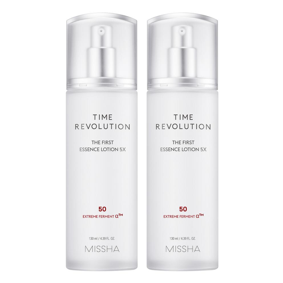 

MISSHA Time Revolution The First Essence Lotion 5X, 130ml, 2pcs