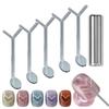 3/5pcHeart Shaped Cat Eye Magnet Y-shape Cat Eye Nail Magnet Set Love Pattern Magnet Suitable For DIYGel Polishing Magnetic Tool