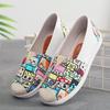 Women's Spring/Autumn Comfortable Canvas Flats: Casual, Versatile, Non-Slip, Soft Sole Shoes