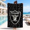 Football Club Emblem Beach Towel, Microfiber Beach Towel, Perfect For Pool, Beach, Travel, Home Decor Beach Party Fan gifts