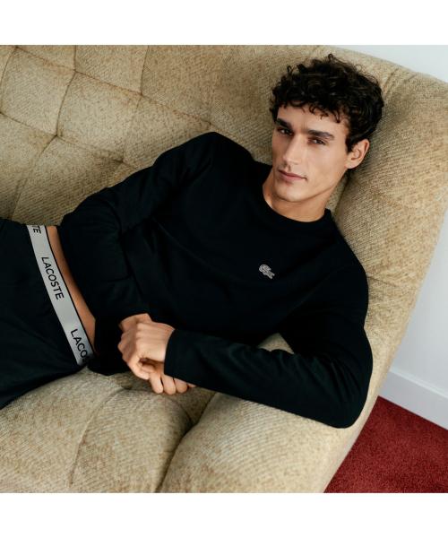 

[Lacoste] Мужской хлопковый комплект для сна на праздники 4H6426-55N N1D [Доставка из Кореи] 100% Оригинал S