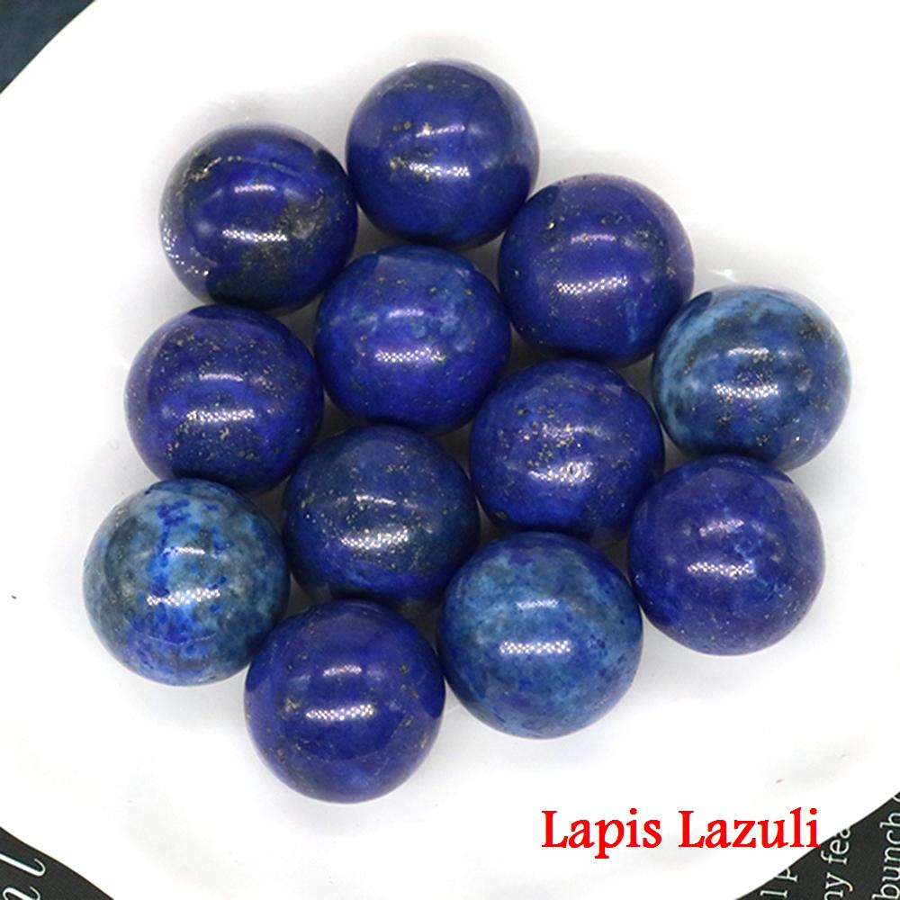 Margele Rotunde Mici din Cristal de Piatră Naturală de 16 mm, Vindecare Reiki, Cuarț, Ametist, Agat, Specimen Mineral, Glob, Chakra, Vânzare cu Ridicata