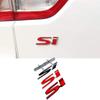 3D Metal Honda SI Letters Car Front Grille Emblem Rear Trunk Badge Sticker for Civic Accord Inspire - Vehicle Accessory GI7