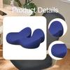 Seat Cushion Breathable Soft Memory Foam Chair for Home Dorm Balcony Blue