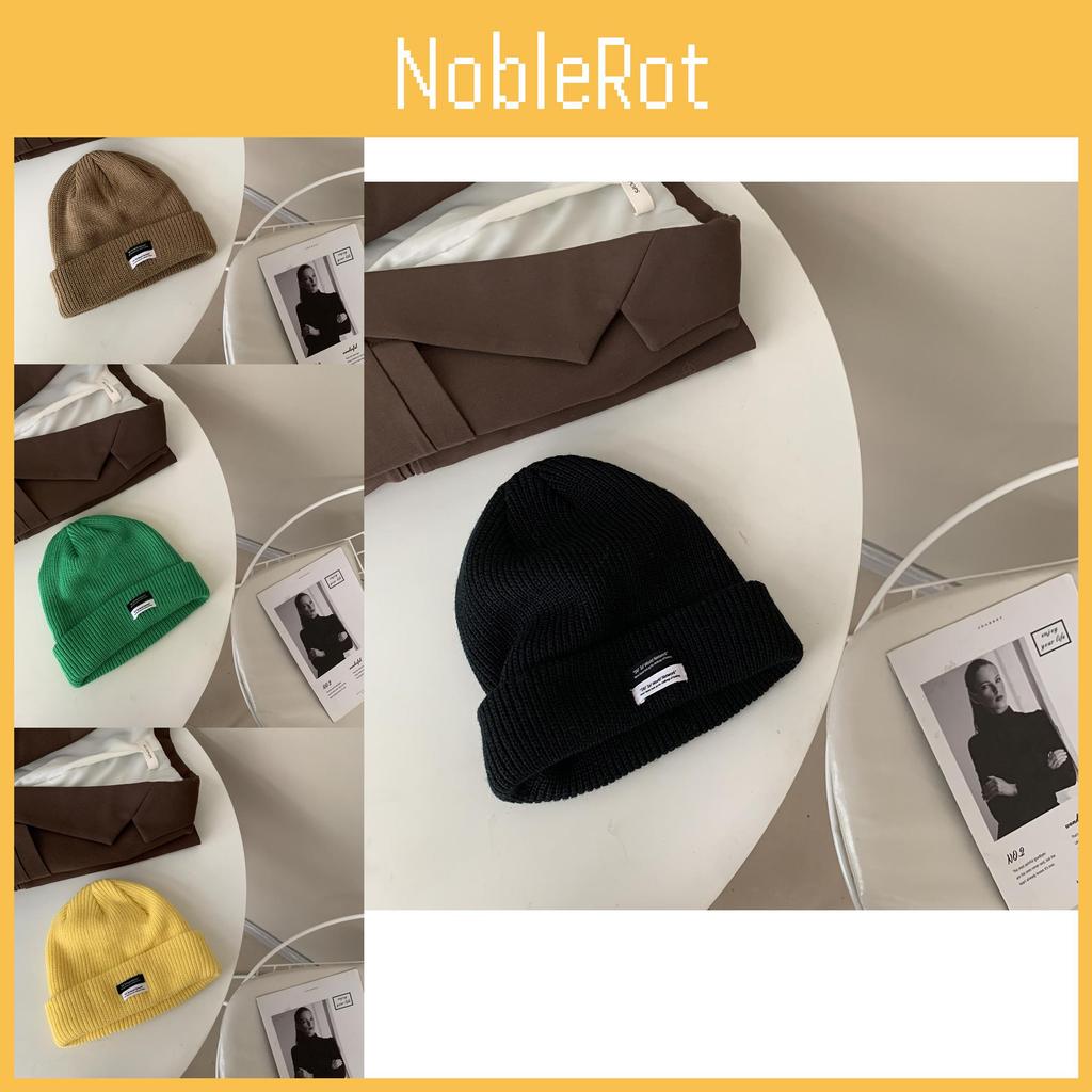 Korean Highquality Knit Beanie For Women Perfect For Cold Weather Warmth