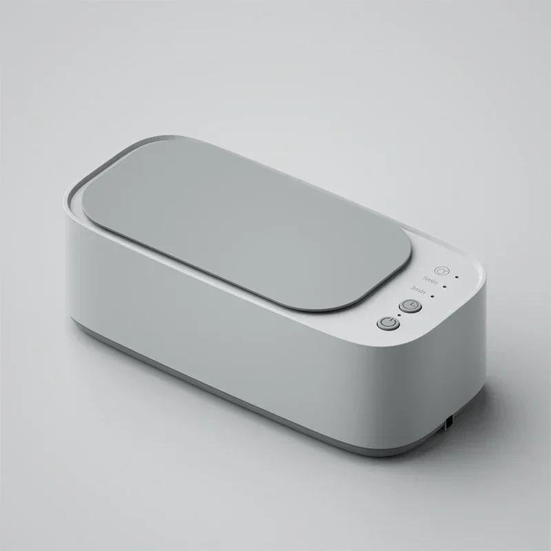 Mini Ultrasonic Jewelry and Glasses Cleaning Tool 3-Speed Smart Timing with High-Frequency Vibration Cleaner