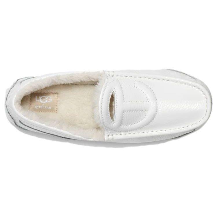 UGG X Telfar Loafer Crinkle White Men Sneakers 1155810-WHT