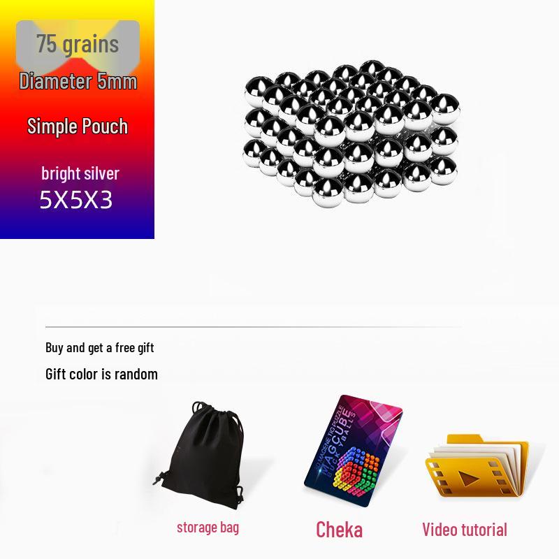 Buck Ball 1000: Magnetic Balls & Sticks Educational Set for Decompression & Creativity