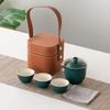 Yi Pan Portable Ceramic Travel Tea Set