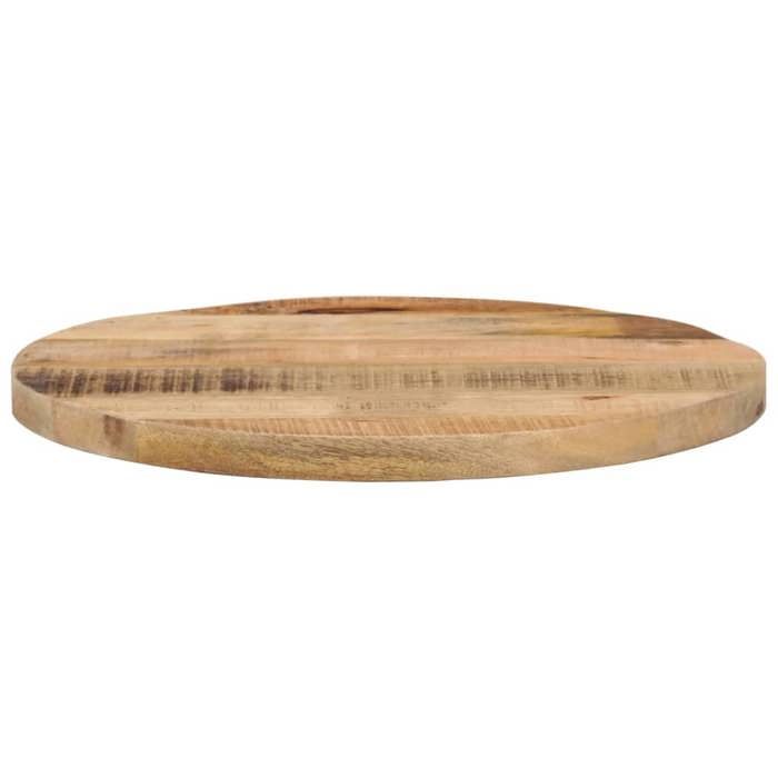 VidaXL Table Top, Replacement Table Top, Replacement Dining Room Table Top, Ø 40x1.5 Cm Round Solid Wood of 370000