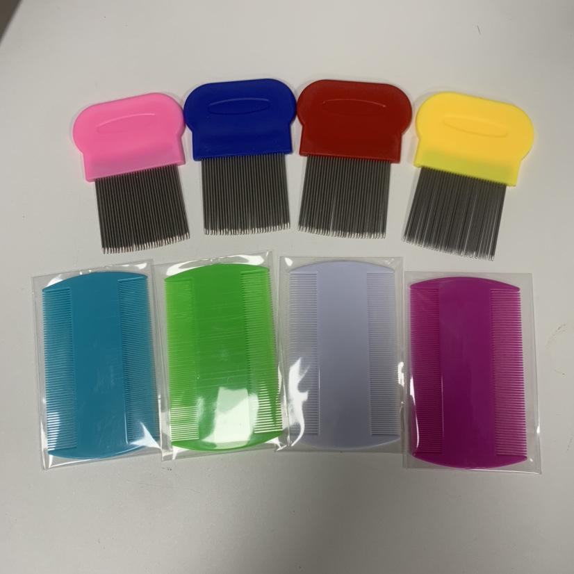 Double-Row Fine-Toothed Flea and Tick Removal Comb for Cats and Dogs