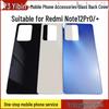 Redmi Note 12 Pro Glasbaksida med Härdat Mobilskal