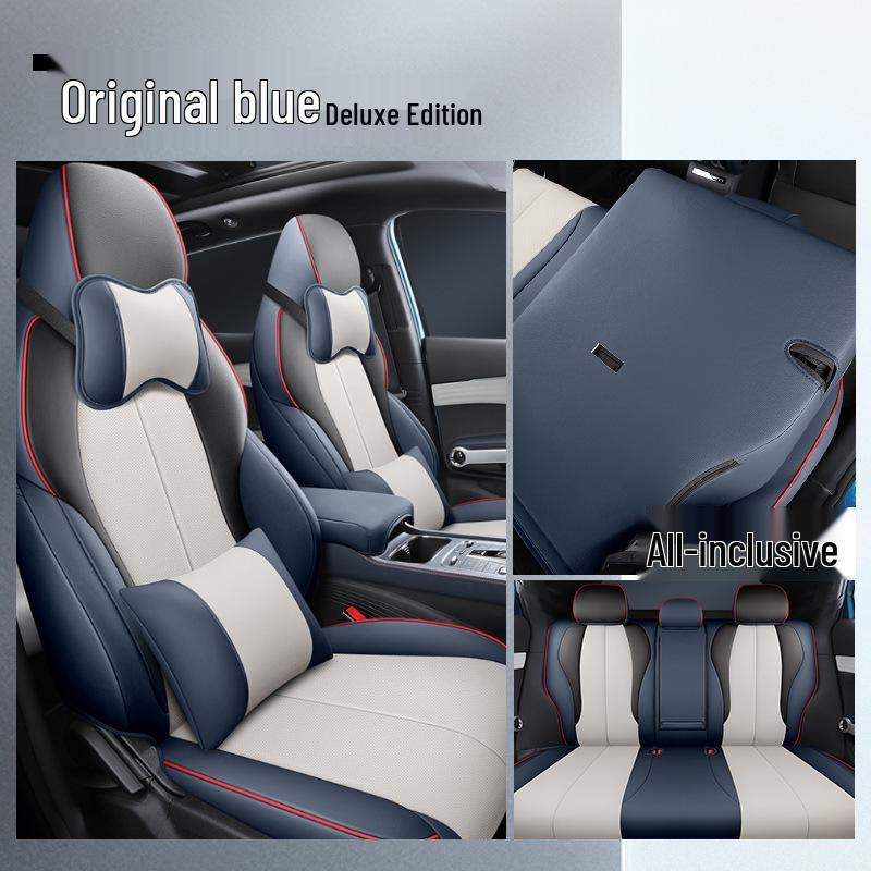 LTCS Car Seat Cover for BYD Yuan PLUS: Sports Leather, All-Season Cushion