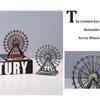 Gift Retro Creative Handicraft Rotatable Ferris Wheel Model London Eye Ornament Art Figurine