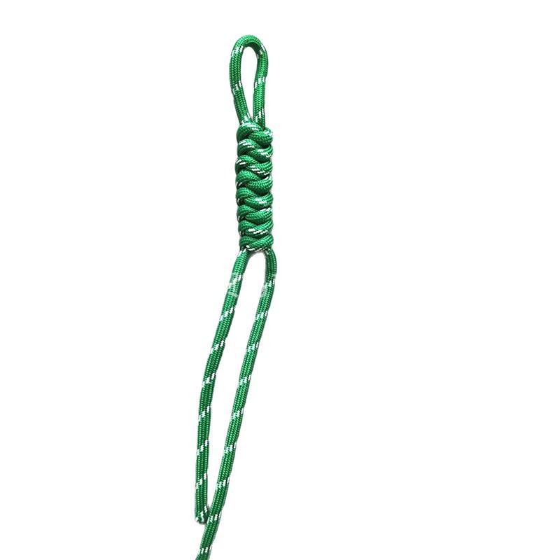 Handmade Woven Bag Charm: Miu Style Phone Lanyard & Keychain - Snake Knot Chinese Ornament 11 Pink Dotted