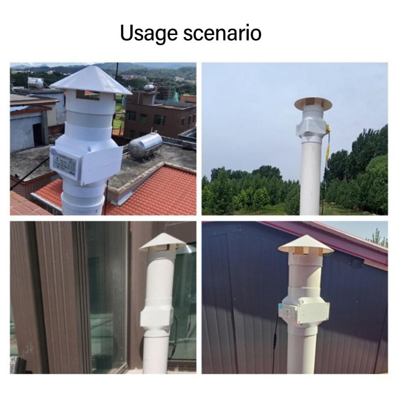 Ventilatore Estrattore d'Aria ad Alta Efficienza da 4 pollici per Soffitte, Cantine, Gabbie per Animali e Piccoli Spazi