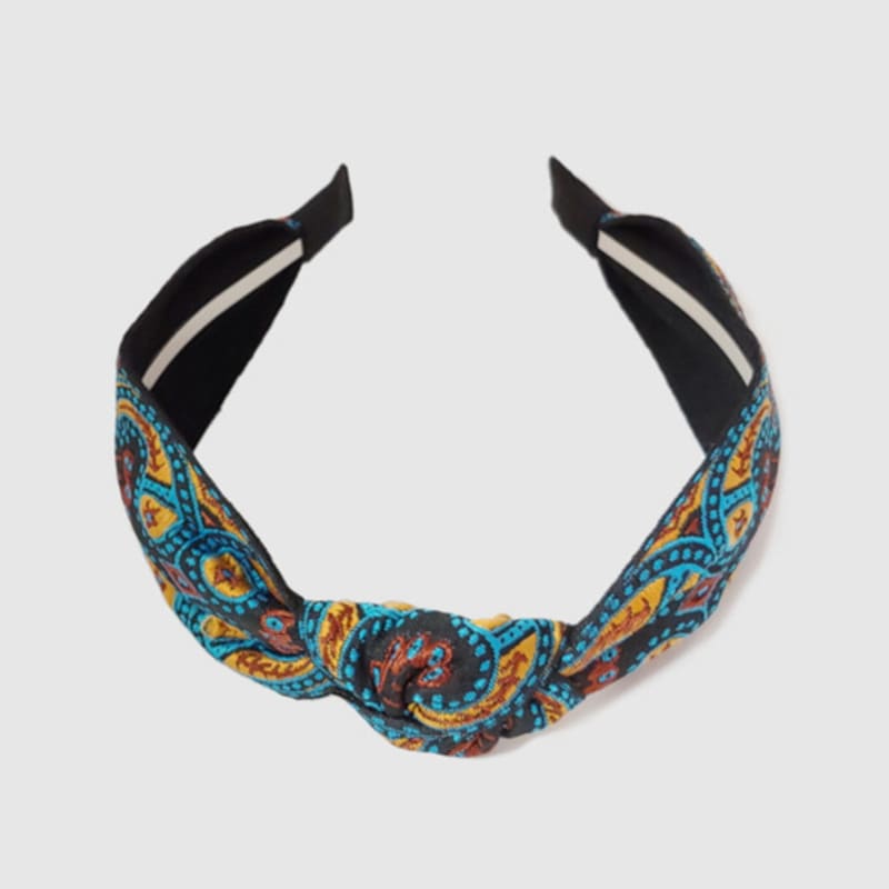 LALA Ethnic Paisley Hairband - Green