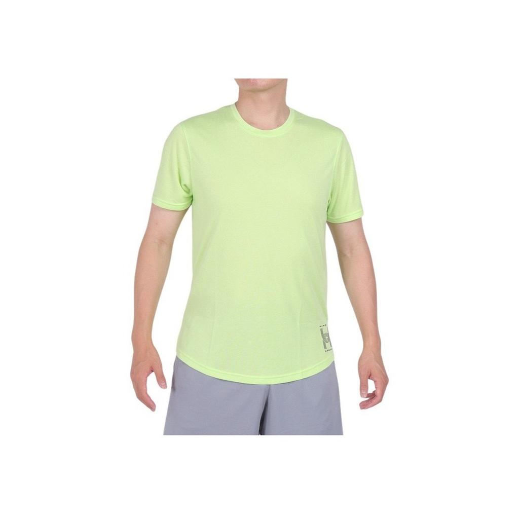 Under Armour Anywhere Lightweight Textured Mesh Comfortable Short Sleeve T-Shirt Men Tops Green 1386617-304