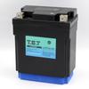 Motorcycle Battery for with BMS and Warranty T.E.T LFP14-A2 Ultra-Lightweight Lithium-Ion YB10-A2/YB14-A2, 7.8Ah, 468CCA, 99.84Wh, Voltmeter, LiFePO4,