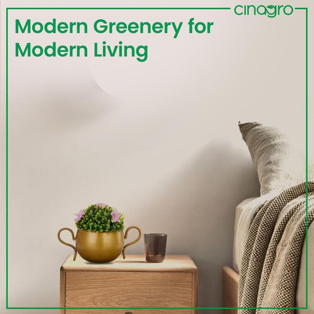 Metall Blumenvase Pflanztopf, Töpfe für Pflanzen, Pflanzentöpfe zur Heimdekoration, Sukkulententopf, Zimmerpflanzgefäß Gartendekor