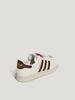 Adidas celebrity-exclusive SUPERSTAR II classic shell-toe sneakers, Adidas tricolor design Adidas KJ6293