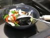 Riverlight Extreme JAPAN Iron Deep Frying Pan with Nitrided IH Chinese Made in JSR1426 (Right-hand opening) Lid, 26cm, Iron, Compatible,