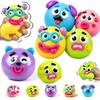 ** Nuevo Smushers Squishy, Juguete Squishy de Cara de Perro con Intercambio de Rostro Curiosidades, Suave Moldeable Lindo Juguete de Apretar de Elevación Lenta Juguete Divertido para Adultos Regalos Juguete