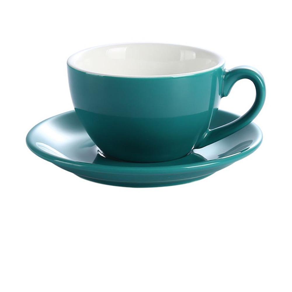 Ensfarget Cappuccinokopp 220ml Par Krus Flerbruks Tekopp Gave