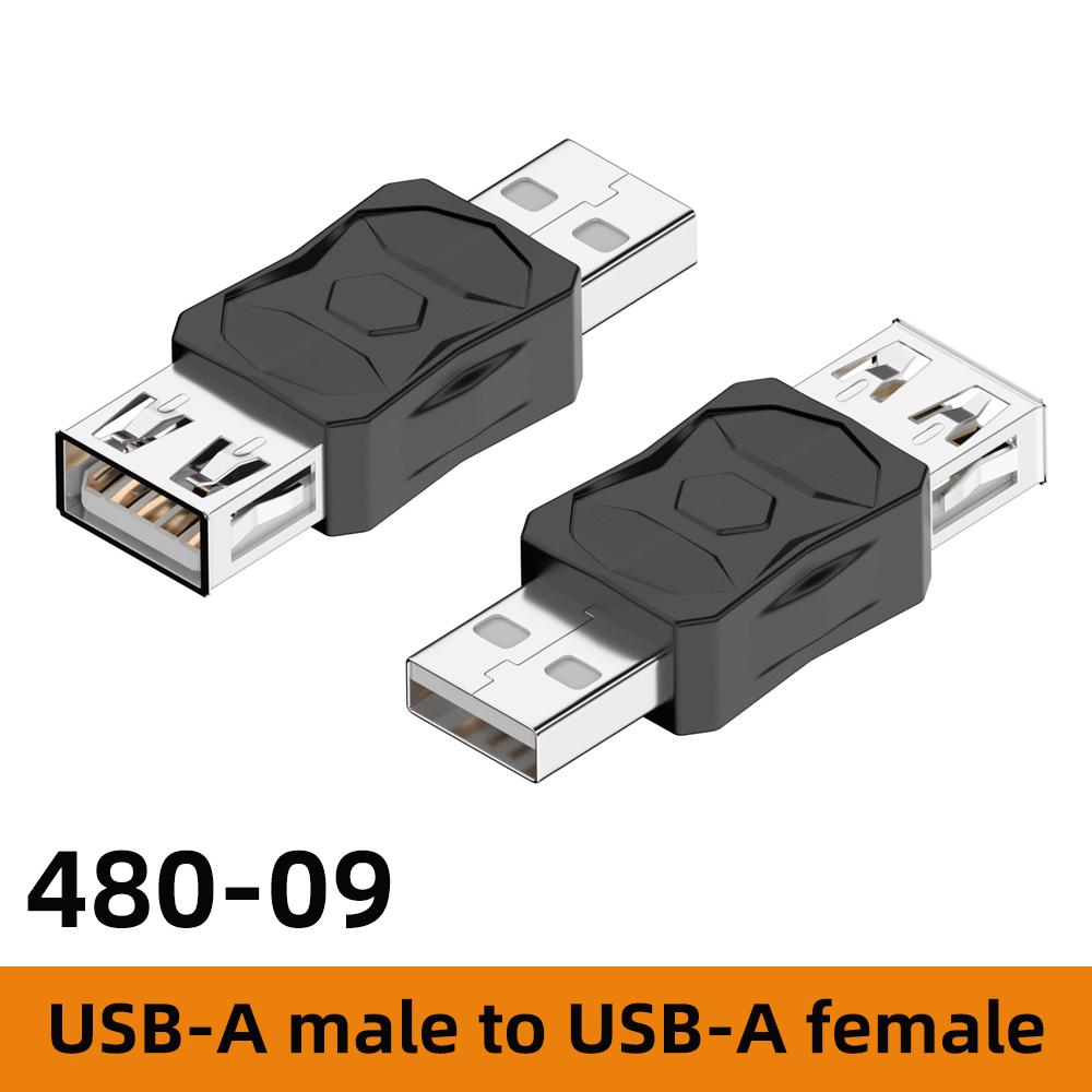 2 Stück USB auf Micro USB Mini USB Adapter Konverter USB Stecker auf Buchse Konverter 480Mbps Anpassbar an verschiedene USB-Serien-Konverter