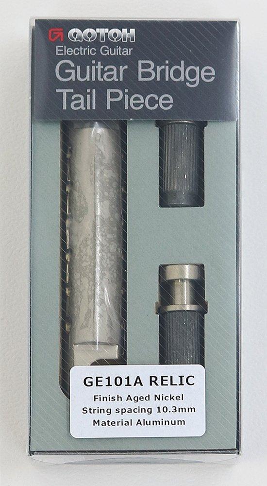 GOTOH Stop Relic GE101ARELIC Tailpiece, Aluminum, (PGE-101AAN)