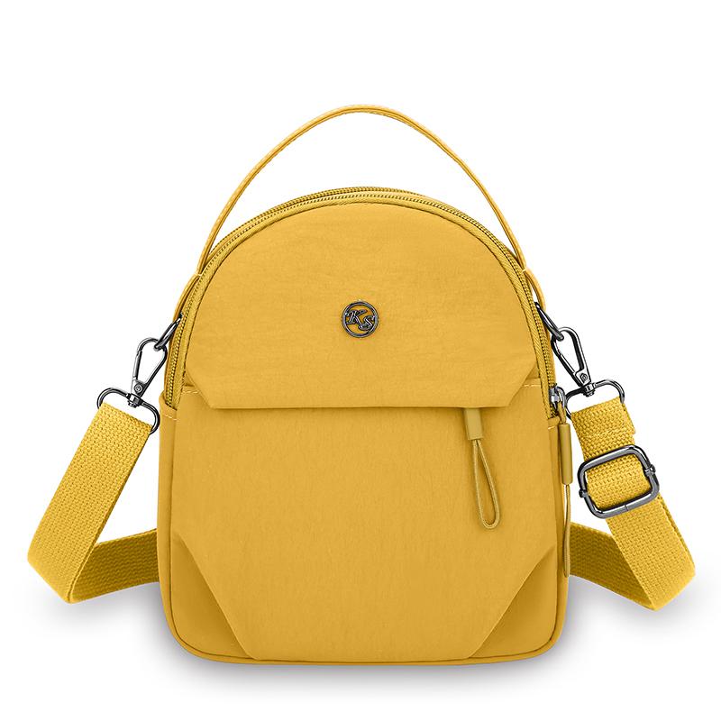 Women's Handbag Solid Color Shoulder Bag Waterproof Nylon Bag