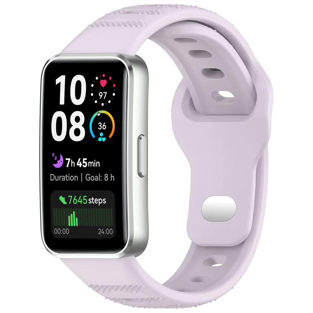 Strap For Huawei Bands 9/8 NFC Band Accessories Replacement Sport Silicone watch bracelet pulseira correa for Huawei 10/9/8 NFC