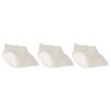 3PCS Sauna Felt Hat Thickening Water Absorption Safe Comfortable Sauna Cap for Bath Accessories White