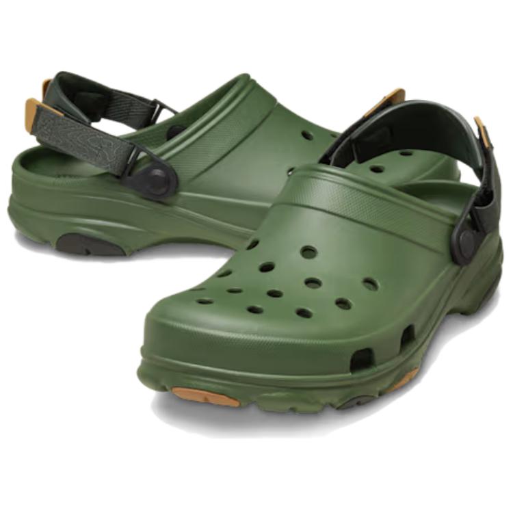 Crocs All-Terrain Clog Comfortable Simple Unisex clogs Green 206340-309