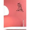 Minimalist Wire Female Body Silhouette Abstract Metal Wall Art Sculpture Home Decor