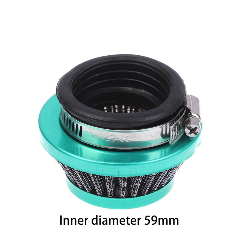 1 Piece Push Mini Moto Pocket Bike Atv Quad Motorcycle Parts Universal 35Mm-60Mm Air Filter Clearner For Gas Motorized Bicycle