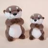 Cute Cartoon Otter Plush Toy 15/25/35cm Fluffy Otters Plushies Doll  Children's Birthday Gifts