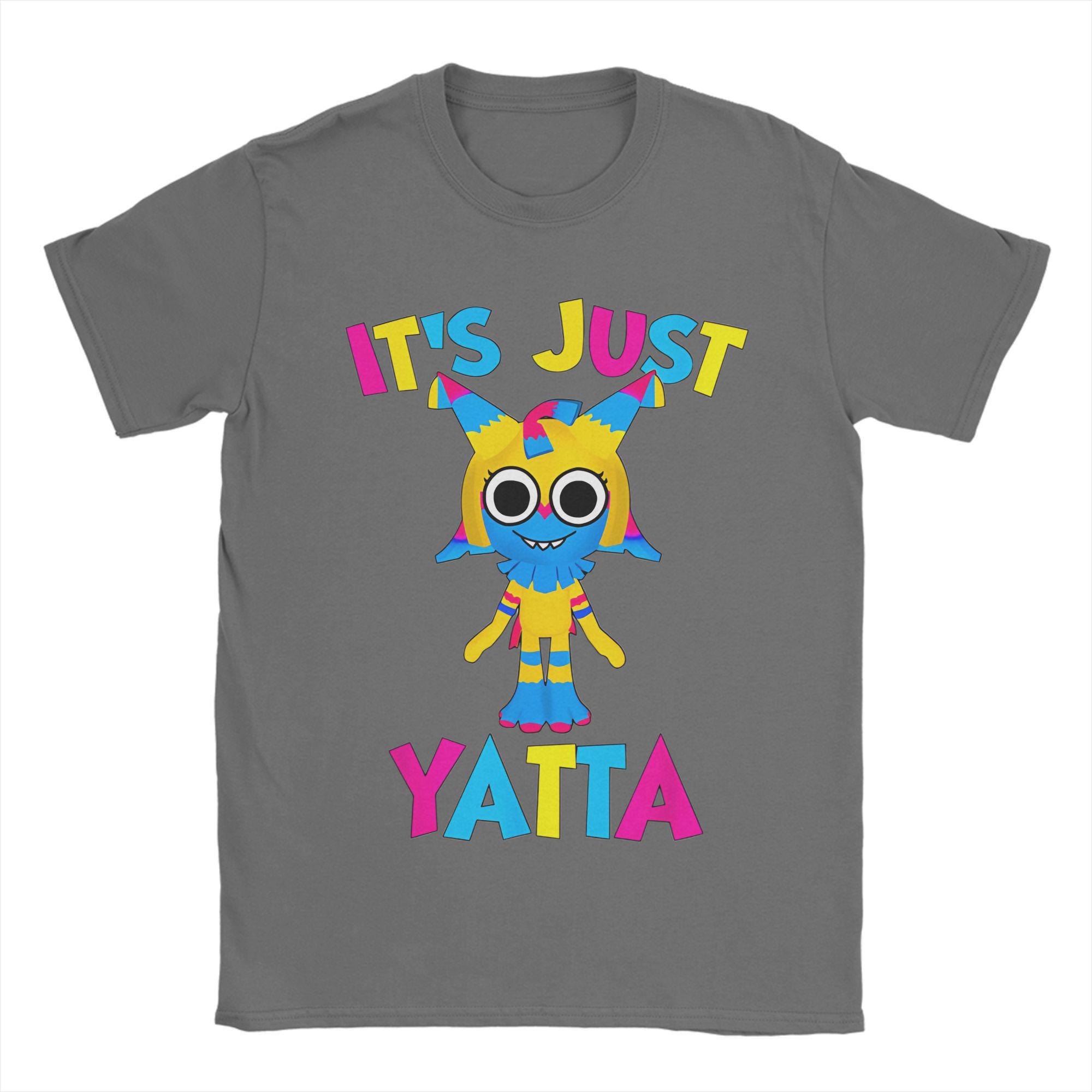 

Це Просто Yatta Dandys World Футболка Чоловіча Жіноча Бавовняна Смішні Футболки З Круглим Комірцем Футболки З Коротким Рукавом Великого Розміру XL