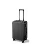 INFORT Premium Travel Suitcase Solid 24-Inch Metal Black
