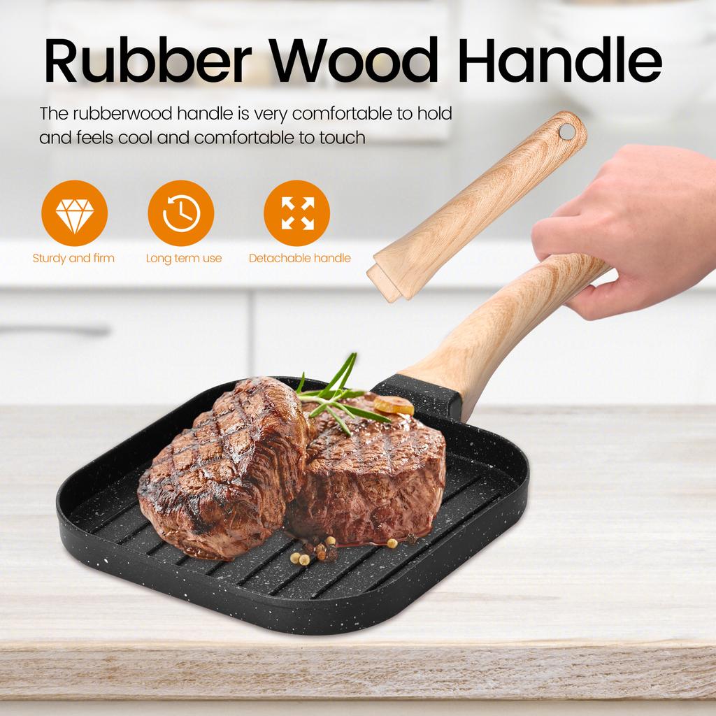 New Frying Pot Pan Thickened Omelet Pan Non-stick Egg Pancake Steak Pan Cooking Egg Ham Pans Grilling Cookware Pan Kitchen Tools