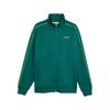 Men's Jackets Men's Green Luxury Style Stand Collar Moderate