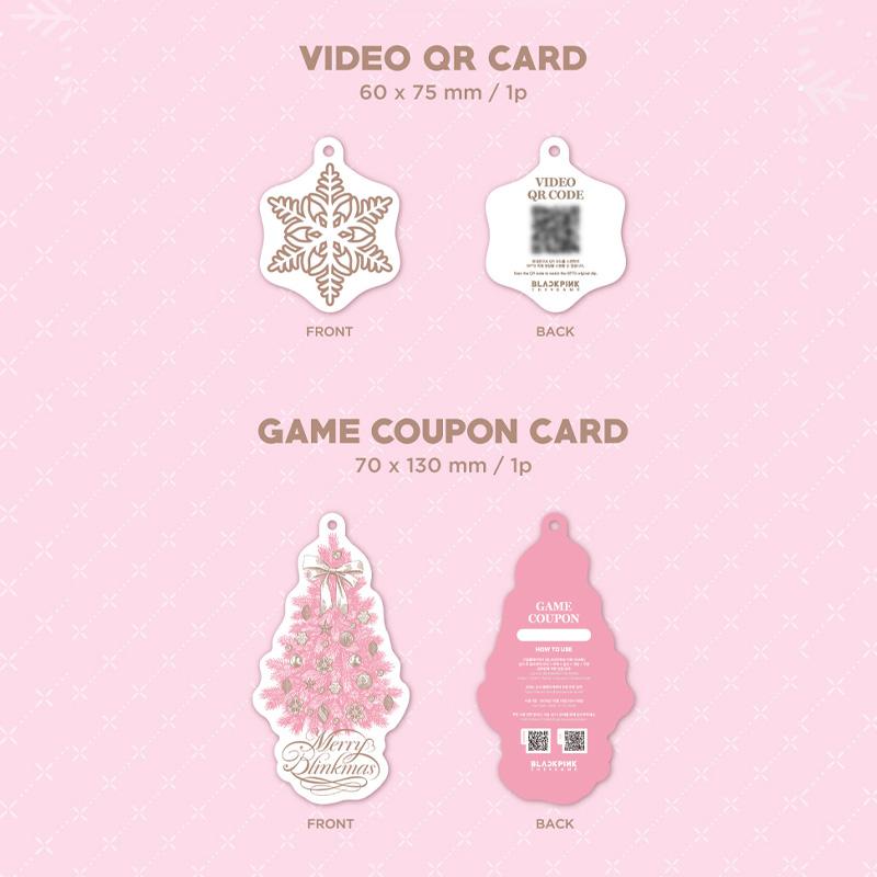 BLACKPINK - Η Συλλογή Καρτών Κουπονιών του Παιχνιδιού [2024 BLACKPINK Χριστούγεννα]