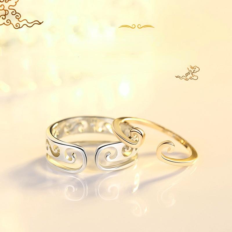 Lindon clássico liga de cobre anel de zircão feminino joias promessa de casamento presente de festa