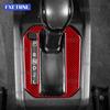 For Suzuki Jimny 2019-2025 Auto Gear Shift Frame Carbon Trim Anti Scratch Center Console Interior Decor Upgrade Mod Accessories