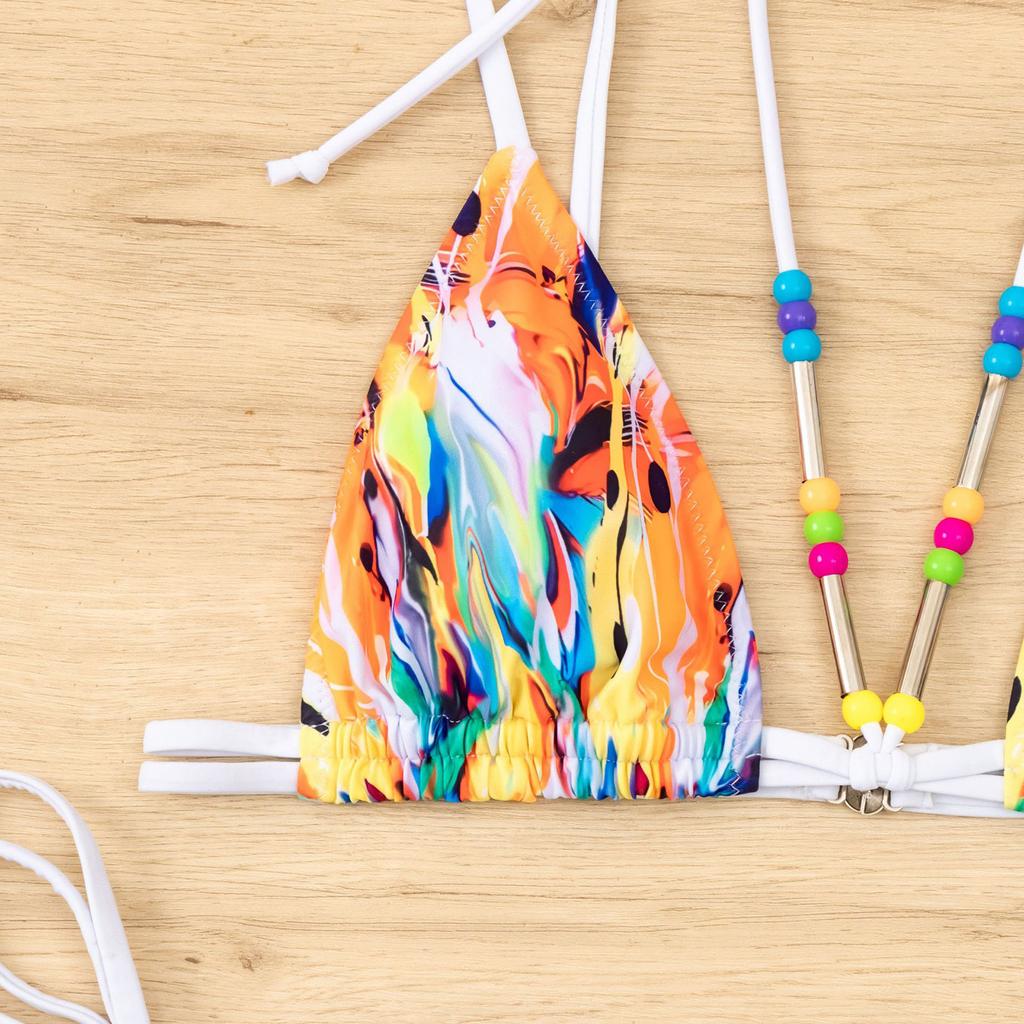 Women's Split Sexy Bikini Fashion With Bra Pad No Steel Bra Swimsuit