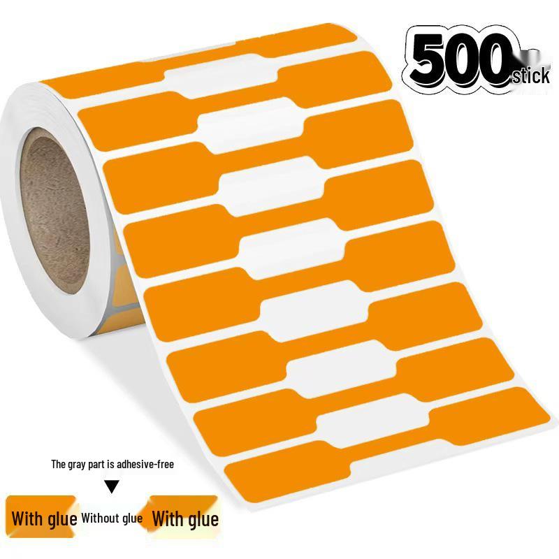 Handwritten Self-Adhesive Natural Kraft Jewelry Price Tags