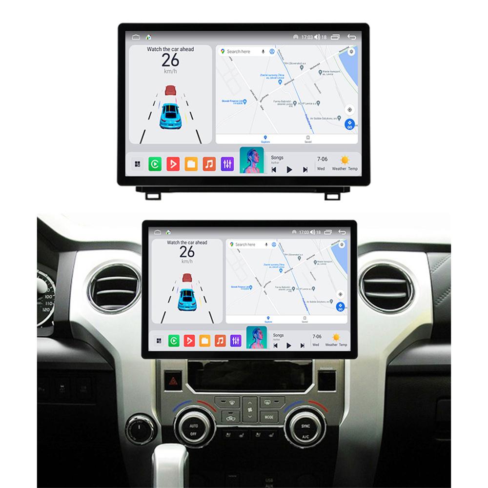 13'' Android 12 Car Stereo Radio Player GPS For Toyota Tundra Sequoia 2014-2018