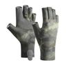 Herren Rutschfeste Elastische Halbfinger-Fischerhandschuhe - Sonnenschutz & Atmungsaktive Eis-Seide