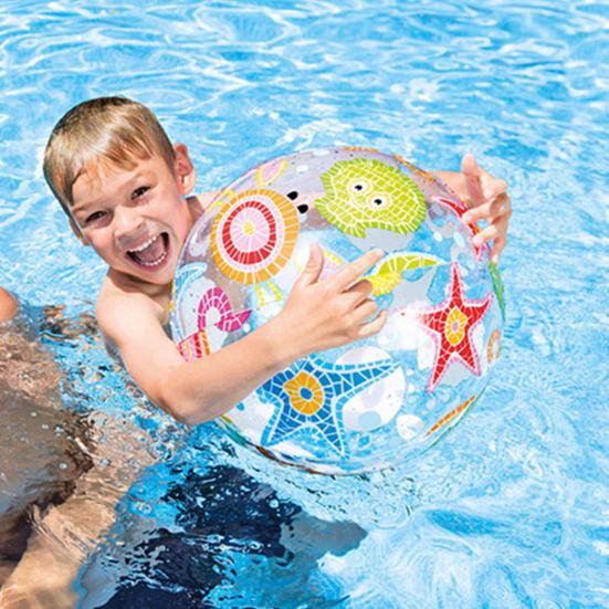 Ball Toy Floating Elastic Inflatable Kids Beach Ball Toy for Children