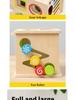 8-in-1 Montessori Early Education Toy: Shape & Color Matching, Ball & Coin Toss, Fine Motor Skills